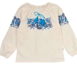 Blouse for girl, linen.